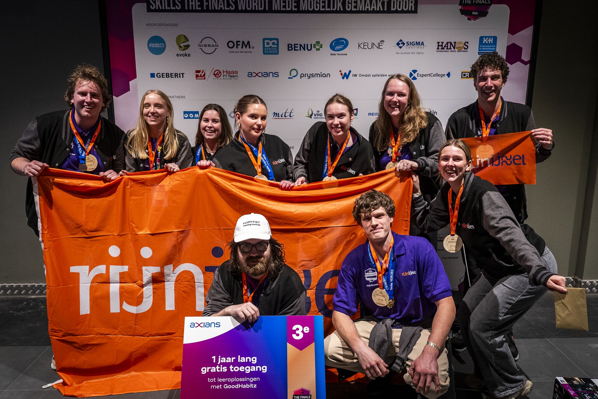 Rijn IJssel studenten schitteren op Skills The Finals 2026
