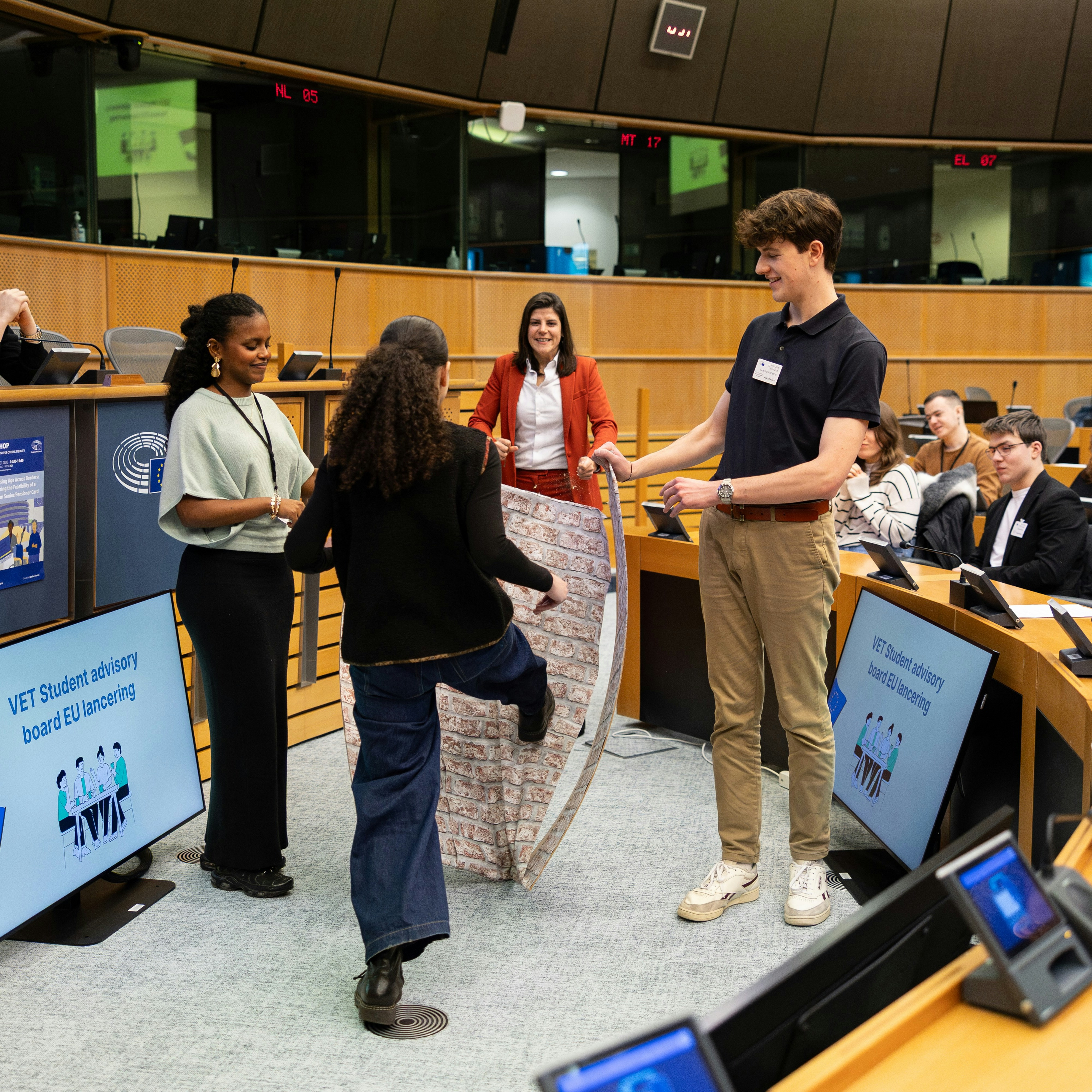 Muur doorbroken in Brussel