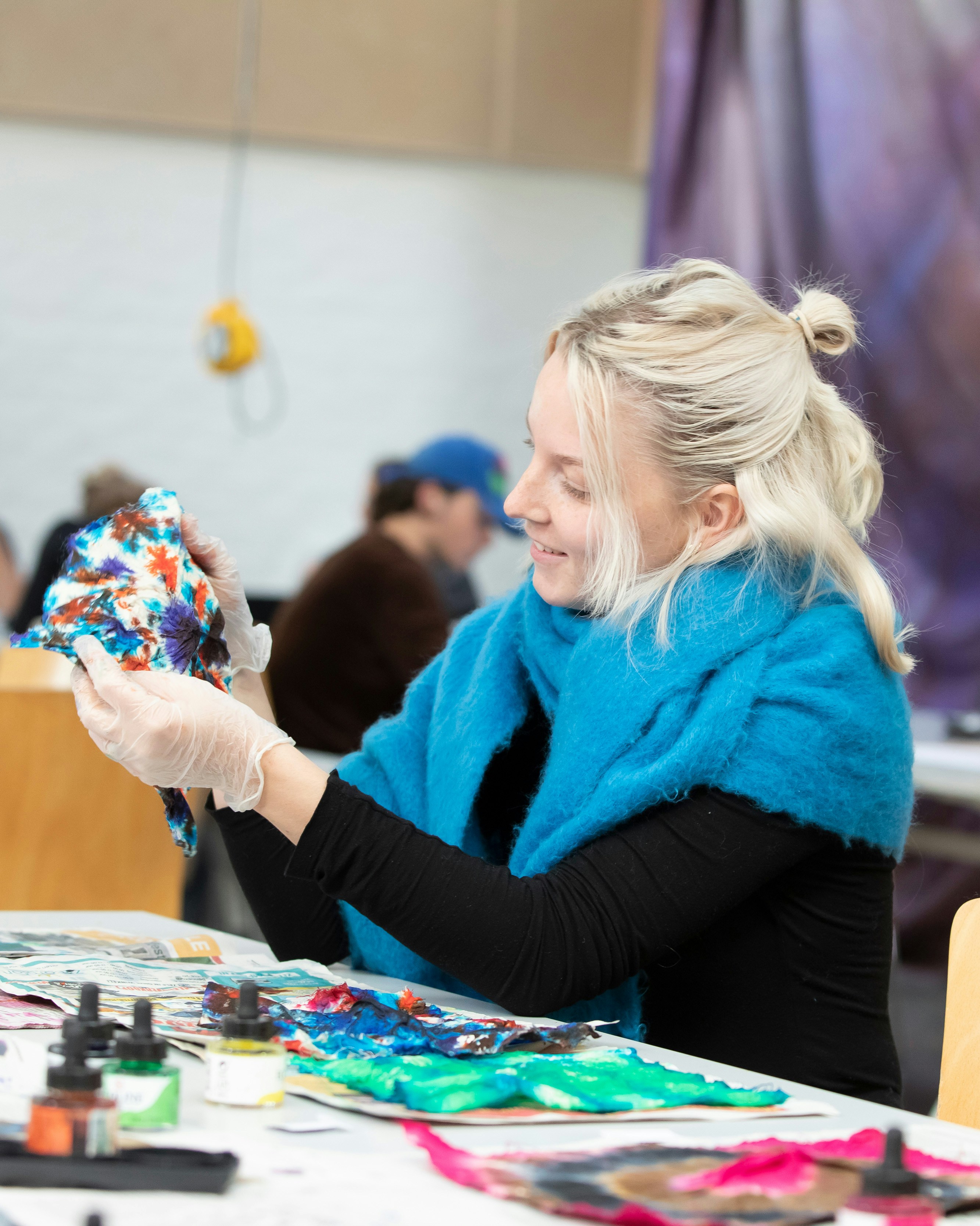 Student heeft werk vast