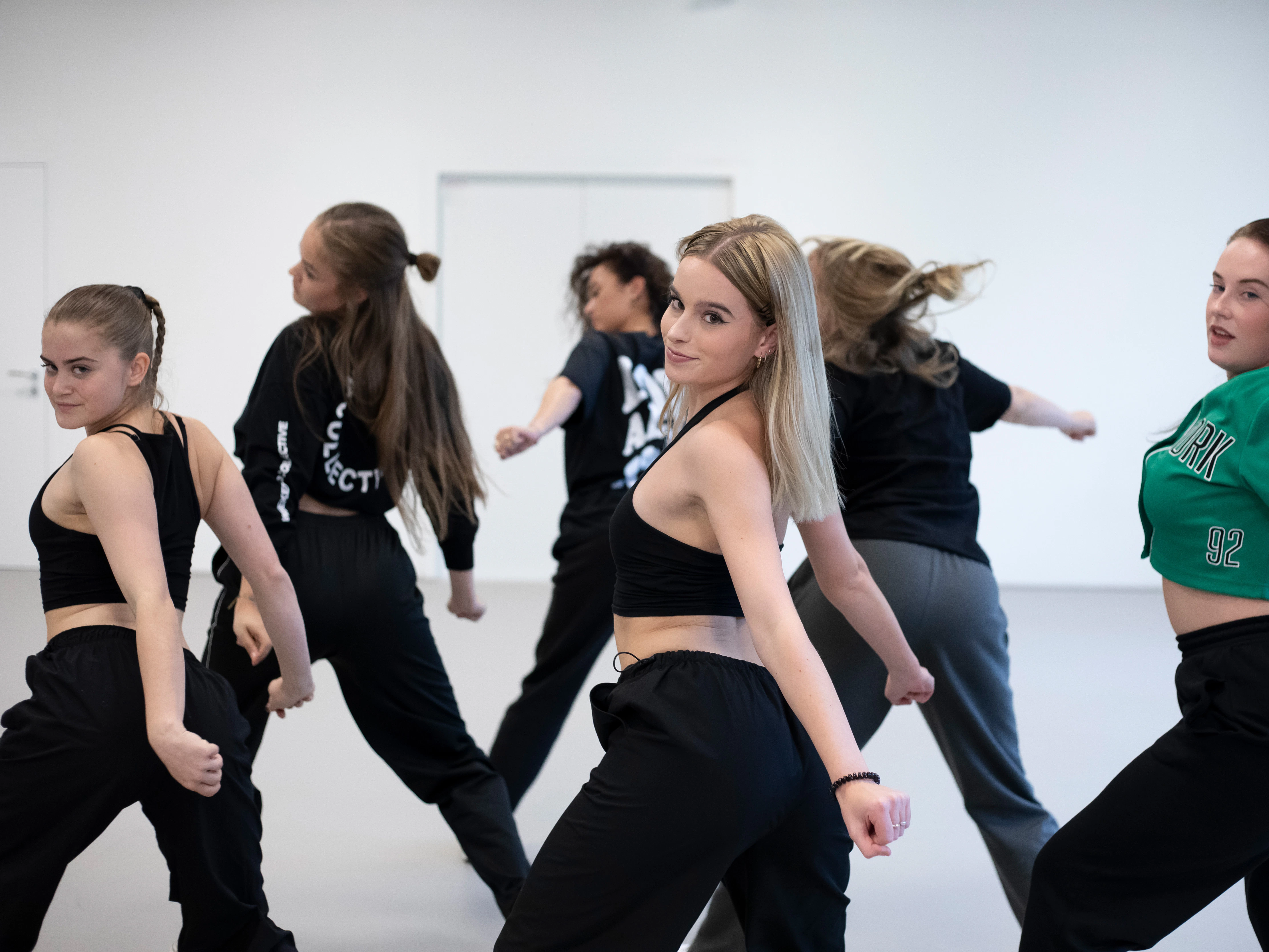 Studenten zijn aan het dansen