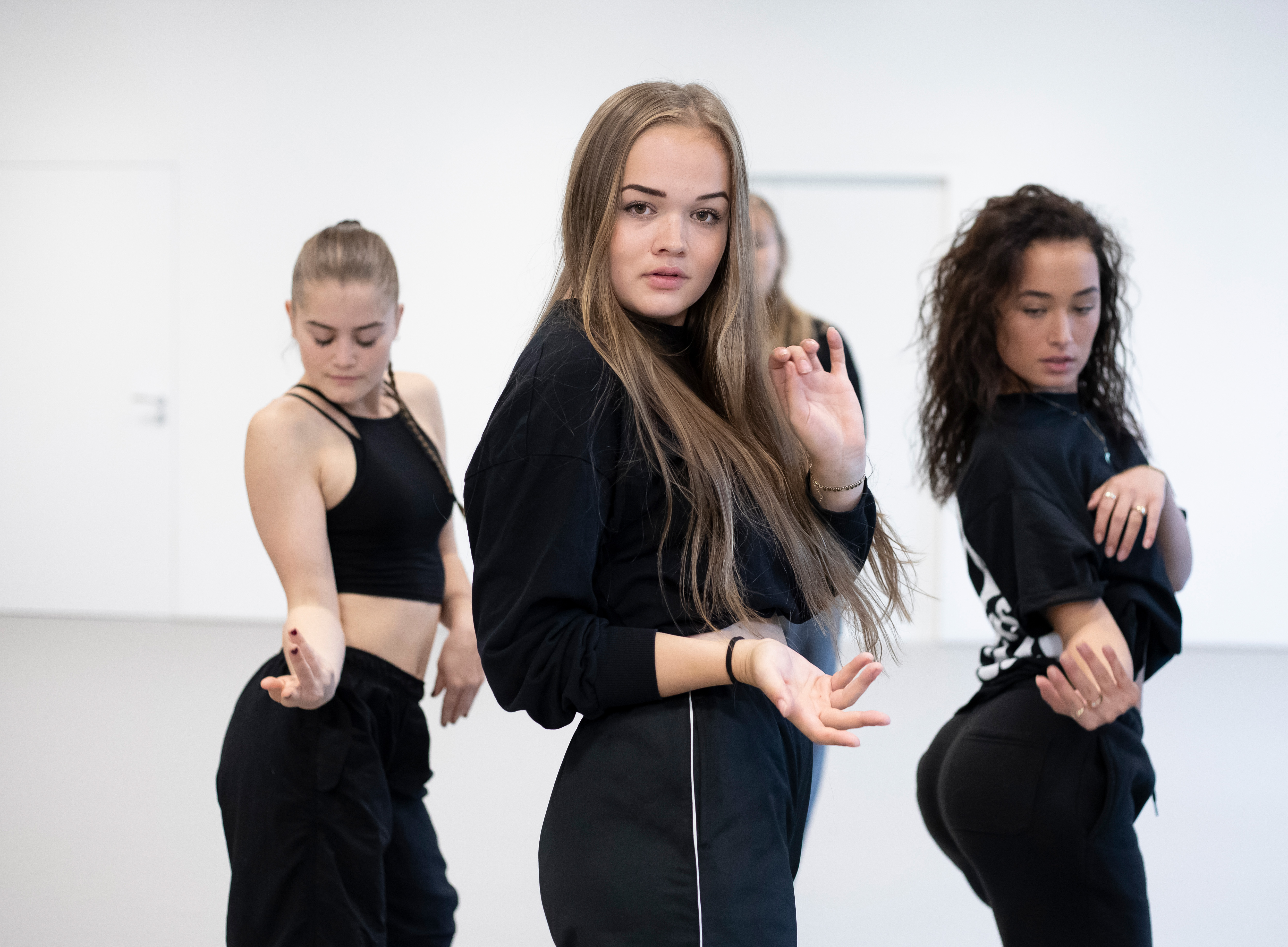Studenten zijn aan het dansen