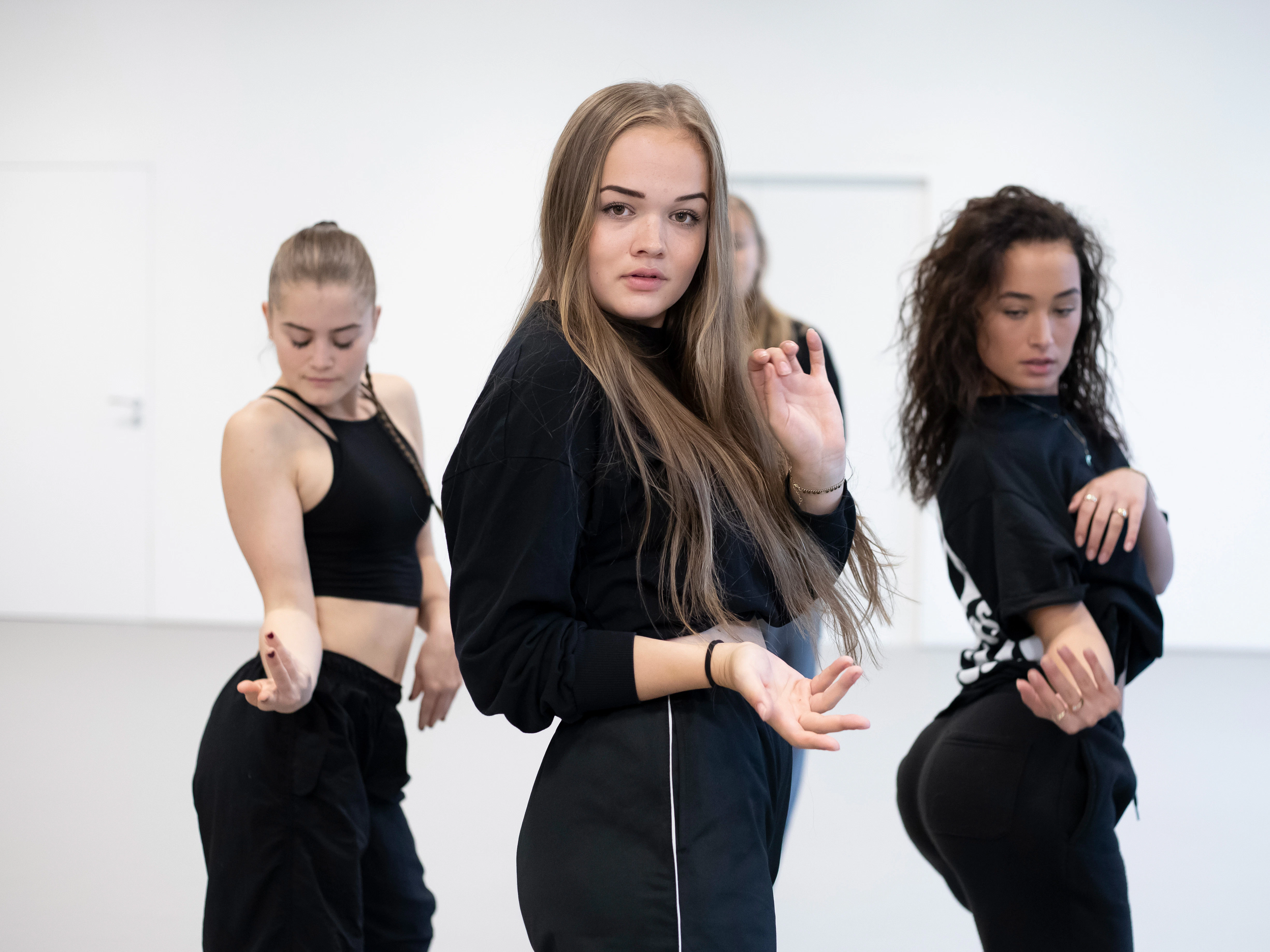 Studenten zijn aan het dansen