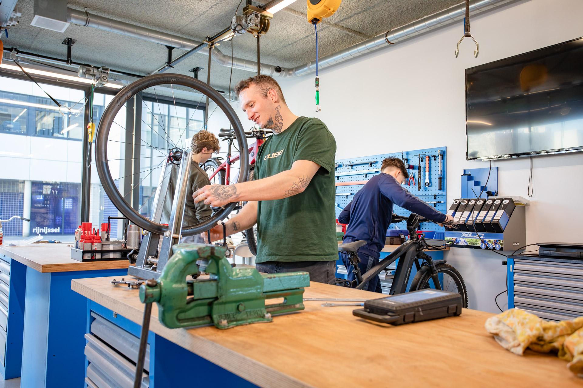 Eerste fietstechnicus